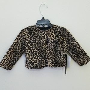 🆕️ turo` parc Leopard Faux Fur Jacket